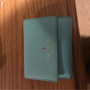Kate Spade Aqua Card Wallet